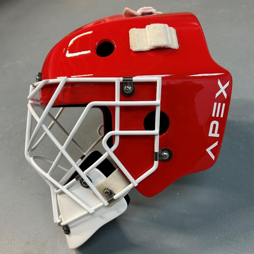 APEX Goalie Maske 2 Piece Combo Pro Non-Certified "Standard"