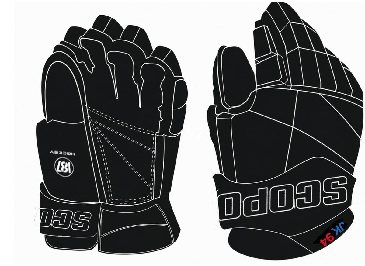 187 Hockey SCOPO Pro Handschuhe Custom Team Edition