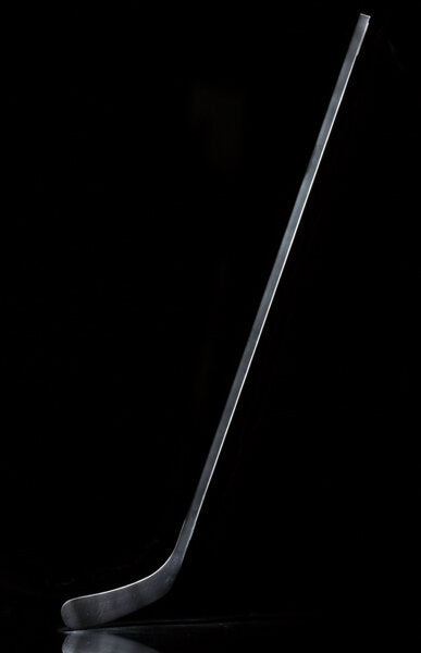 All Black Hockey Stick (no Grip) Senior