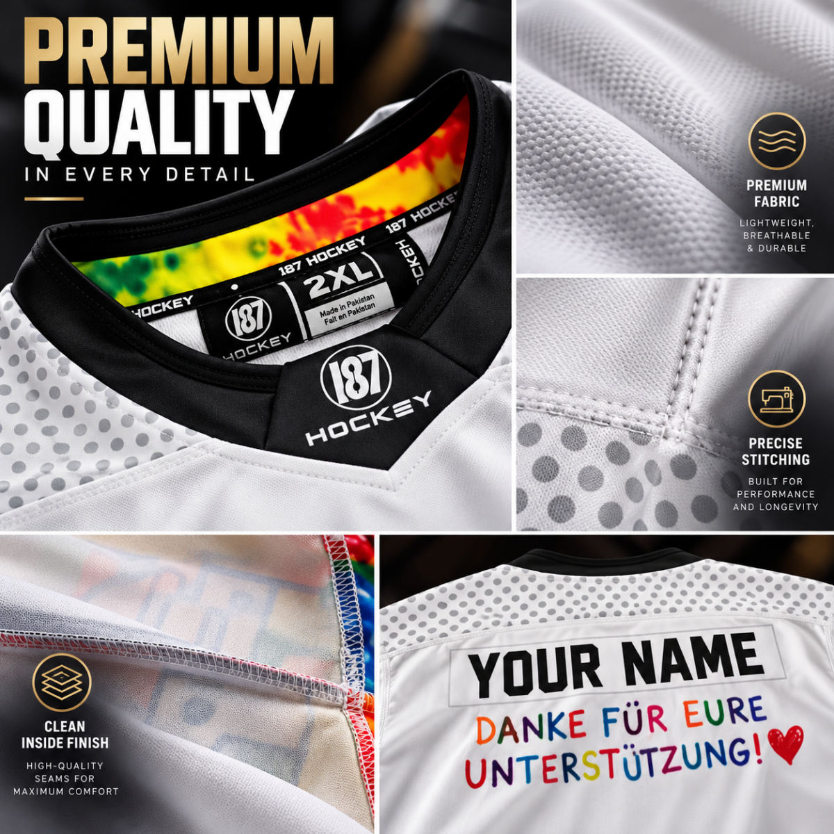 187 Hockey Pro Jersey